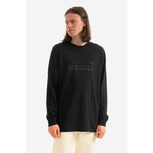 Maharishi longsleeve din bumbac culoarea negru, cu imprimeu 9754.BLACK-BLACK imagine