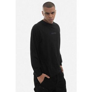 Maharishi longsleeve din bumbac culoarea negru, cu imprimeu 4094.BLACK-BLACK imagine