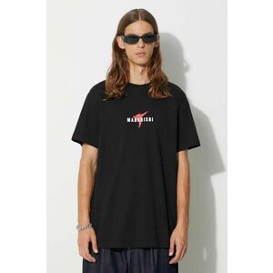 Maharishi tricou din bumbac Invisible Warrior T-Shirt culoarea negru, cu imprimeu, 1070 imagine