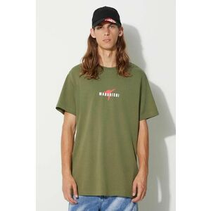 Maharishi tricou din bumbac Invisible Warrior T-Shirt culoarea verde, cu imprimeu, 1070 imagine