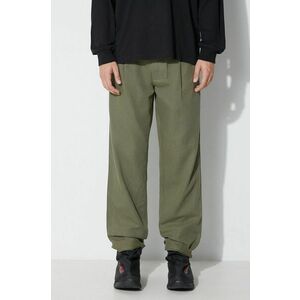 Maharishi pantaloni U.S. Chino Loose bărbați, culoarea verde, drept, 4604.OLIVE imagine