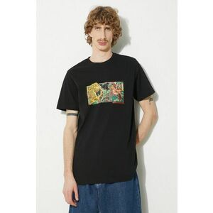 Maharishi tricou din bumbac Tiger Vs. Samurai T-Shirt barbati, culoarea negru, cu imprimeu, 1079.BLACK imagine