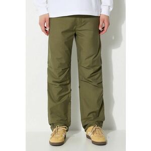 Maharishi pantaloni Original Dragon Snopants barbati, culoarea verde, drept, 5063.OLIVE imagine