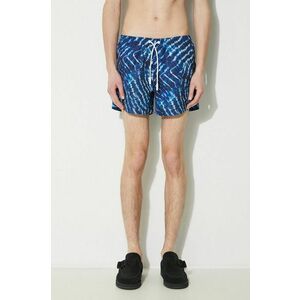 Marcelo Burlon pantaloni scurti de baie Aop Sound Waves Swim Short CMFA003S24FAB0024501 imagine