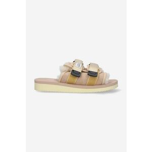 Suicoke papuci femei, culoarea bej MOTO.M2AB.BEIGE-BEIGE imagine