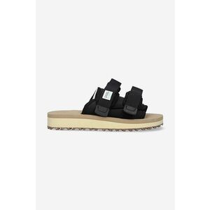 Suicoke papuci MOTO-CAB-ECO culoarea negru MOTO.CAB.ECO-BLACKBEIGE imagine