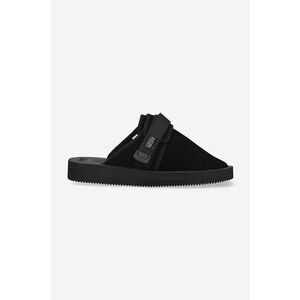 Suicoke papuci din piele ZAVO-VS culoarea negru ZAVO.VS-BEIGE. imagine