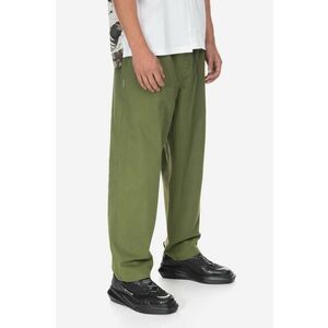 Taikan pantaloni Chiller Pant bărbați, culoarea verde, drept TP0007.OLVTWL imagine