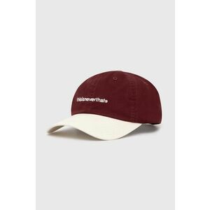 thisisneverthat șapcă de baseball din bumbac T-Logo Cap culoarea bordo, cu imprimeu, TN240WHWBC01 imagine