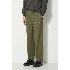 thisisneverthat pantaloni Easy Pant barbati, culoarea verde, cu fason chinos, TN240WPACP01 imagine