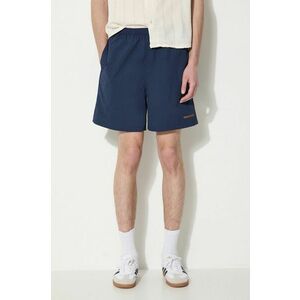 thisisneverthat pantaloni scurti Jogging Short - UPDATED barbati, culoarea albastru marin, TN241WSONS04 imagine