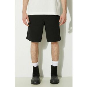 thisisneverthat pantaloni scurti din bumbac Beach Short culoarea negru, TN241WSOKS01 imagine