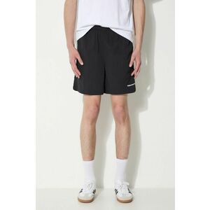 thisisneverthat pantaloni scurti Jogging Short - UPDATED barbati, culoarea negru, TN241WSONS04 imagine