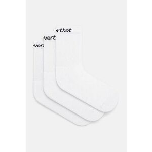 thisisneverthat sosete SP-Logo Socks 3-Pack barbati, culoarea alb, TN241WUNSO01 imagine