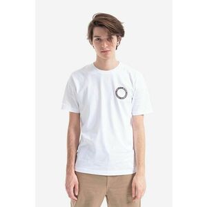 Norse Projects tricou din bumbac Johannes BMC Logo Print culoarea alb, cu imprimeu N01.0562.0001-0001 imagine