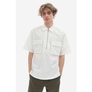 Norse Projects cămașă bărbați, culoarea alb, relaxed N40.0610.0001-0001 imagine