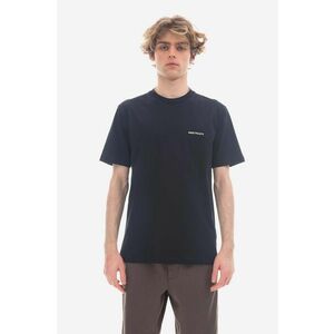 Norse Projects tricou din bumbac culoarea bleumarin, uni N01.0606.7004-7004 imagine