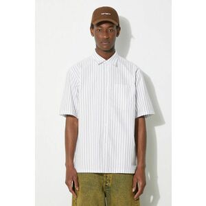 Norse Projects camasa din bumbac Ivan Relaxed Organic barbati, culoarea verde, cu guler clasic, relaxed, N40.0623.8022 imagine