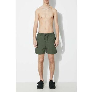 Norse Projects pantaloni scurti de baie Hauge Recycled Nylon culoarea verde, N35.0606.8022 imagine