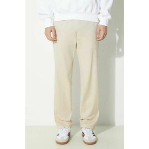 Norse Projects pantaloni Aros Regular Organic barbati, culoarea bej, drept, N25.0368.2064 imagine