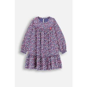 Coccodrillo rochie din bumbac pentru copii culoarea alb, mini, evazati, HEARTS GIRL KIDS imagine