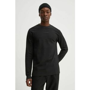 G-Star Raw longsleeve din bumbac culoarea negru, neted, D25166-D617 imagine