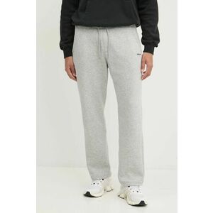 Hollister Co. pantaloni de trening din bumbac culoarea gri, melanj, KI334-4122 imagine