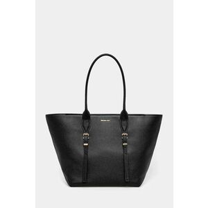 MICHAEL Michael Kors poseta de piele culoarea negru, 30R5G9OT7L imagine