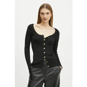 Elisabetta Franchi cardigan femei, culoarea negru, light, MK06M47E2 imagine