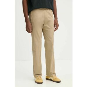 Hollister Co. pantaloni barbati, culoarea bej, drept, KI330-4139 imagine