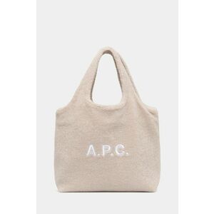 A.P.C. geanta tote ninon culoarea bej, PSAJW.M61565 imagine