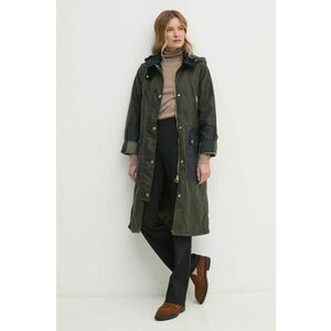 Barbour geaca femei, culoarea verde, de tranzitie, LWX1449OL99 imagine