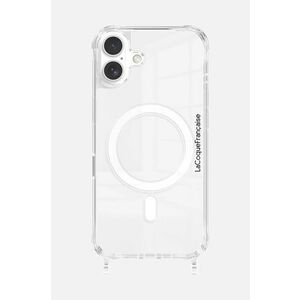 LaCoqueFrançaise etui pentru telefon iPhone 16 Plus MagSafe culoarea transparent imagine