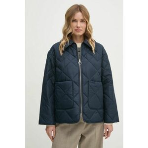 Barbour geaca femei, culoarea albastru marin, de tranzitie, oversize, LQU1799NY51 imagine