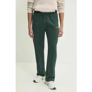 Abercrombie & Fitch pantaloni de trening culoarea verde, neted, KI134-4089 imagine