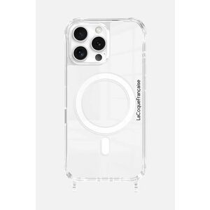 LaCoqueFrançaise etui pentru telefon iPhone 16 Pro Max MagSafe culoarea transparent imagine