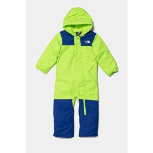 The North Face combinezon bebe BABFREEDOM SNOW SUIT culoarea verde, NF0A7UNAD6S1 imagine