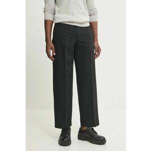 Abercrombie & Fitch pantaloni barbati, culoarea negru, drept, KI130-4069 imagine