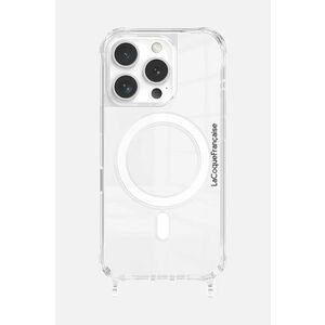 LaCoqueFrançaise etui pentru telefon iPhone 16 Pro MagSafe culoarea transparent imagine