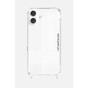 LaCoqueFrançaise etui pentru telefon iPhone 16 Plus culoarea transparent imagine