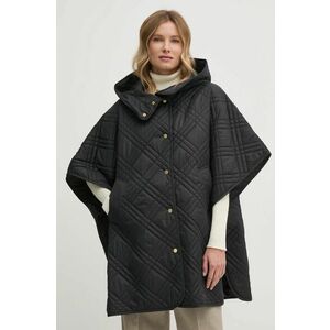 Barbour vesta Astor Quilted Cape femei, culoarea negru, de tranzitie, LQU1746 imagine