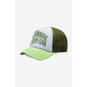 Billionaire Boys Club șapcă Arch Logo Trucker Cap culoarea verde, cu model B22342-BLUE imagine