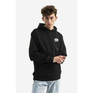 Billionaire Boys Club hanorac de bumbac bărbați, culoarea negru, cu glugă, cu imprimeu BC005-HEATHERGRE imagine