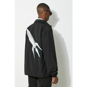 Billionaire Boys Club geaca Rocket Coach Jacket barbati, culoarea negru, de tranzitie, B24108 imagine