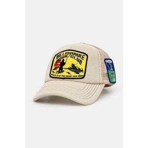 Billionaire Boys Club sapca Catch And Reel Trucker culoarea bej, cu imprimeu, B24254 imagine