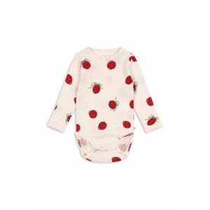 Konges Sløjd body din bumbac pentru bebelusi MINNIE LADYBUG BODY GOTS KS102207 imagine