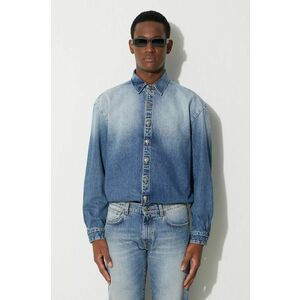 424 cămașă din denim bărbați, cu guler clasic, regular 35424EJ01L1.236545 imagine