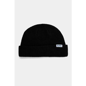 Butter Goods caciula Wharfie Beanie culoarea negru, din tesatura neteda, BG243810 imagine