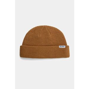 Butter Goods caciula Wharfie Beanie culoarea maro, din tesatura neteda, BG243810 imagine