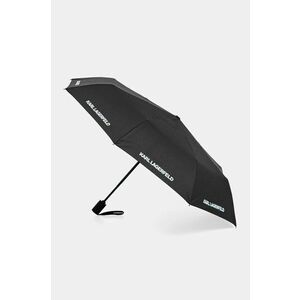 Karl Lagerfeld umbrelă K/ESSENTIAL culoarea negru, A1M50012 imagine